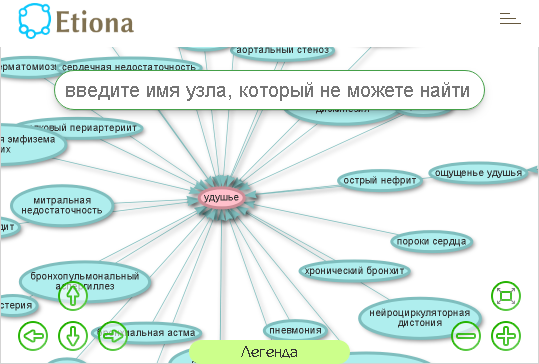 gif из скриншотов части ответа программы